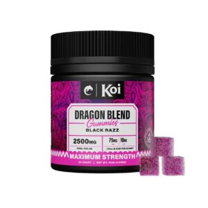 Experience the powerful Koi Dragon Blend Gummies, combining Delta-8, Delta-9, and Delta-10 for a balanced and potent effect. Available in delicious flavors for ultimate relaxation.