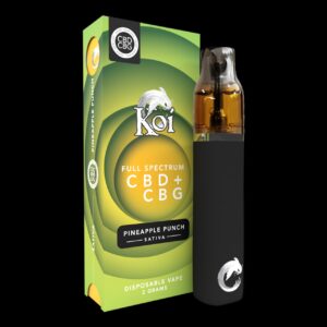 Koi Full Spectrum CBD + CBG Pineapple Punch