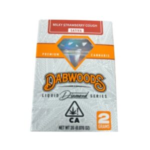 Dabwoods Liquid Diamonds Milky Strawberry Cough 2g