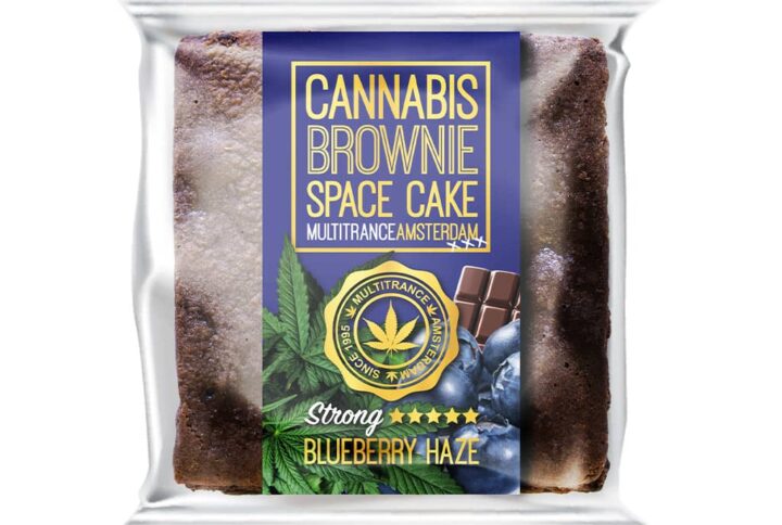 Cannabis Brownie Blueberry Haze