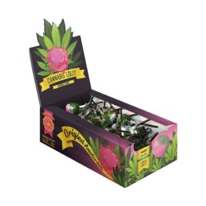 Cannabis Bubble Gum Lollipops