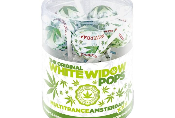 Cannabis White Widow Handmade Pops